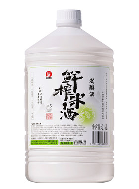 红动白鹭川鲜榨米酒2.5L桶装