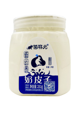 新疆牧菌元奶皮子酸奶251g*4罐