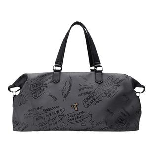 希伯莱手提旅行包结实耐用健身包大容量男款短途出差行李袋训练包