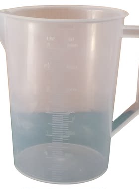 不易破损量杯烧杯加厚塑料耐高温