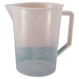 奶茶工具5000ml烘焙量杯塑料带刻度量筒奶茶店专用500量水桶1000