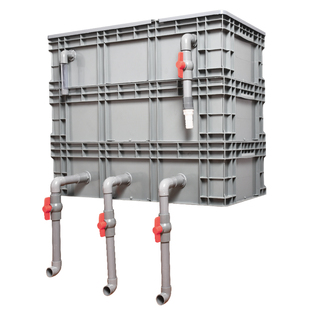 鱼缸鱼池过滤周转箱户外锦鲤水池滴流上滤大型水循环沼泽过滤设备