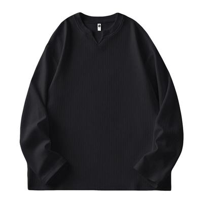 班尼路SK美式亨利领长袖卫衣男士