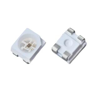 包邮3528RGB幻彩WS2812B高亮内置IC可编程5V 1210断点续传LED灯珠