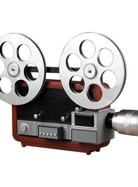 老式电影放映机模型复古模型道具