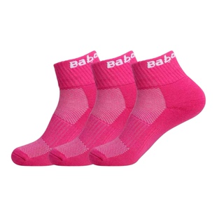 Babolat百保力网球袜羽毛球袜女子专业中筒加厚运动袜毛巾底