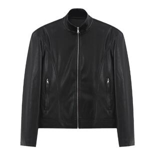 PUBLIC RADIO｜90s美国朋克黑客帝国复古嬉皮士真皮皮衣外套夹克