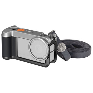 斯莫格适用DJI大疆Action6街拍套装超轻金属兔笼拍摄拓展框防摔保护套action6街拍手柄快门握把肩带相机配件