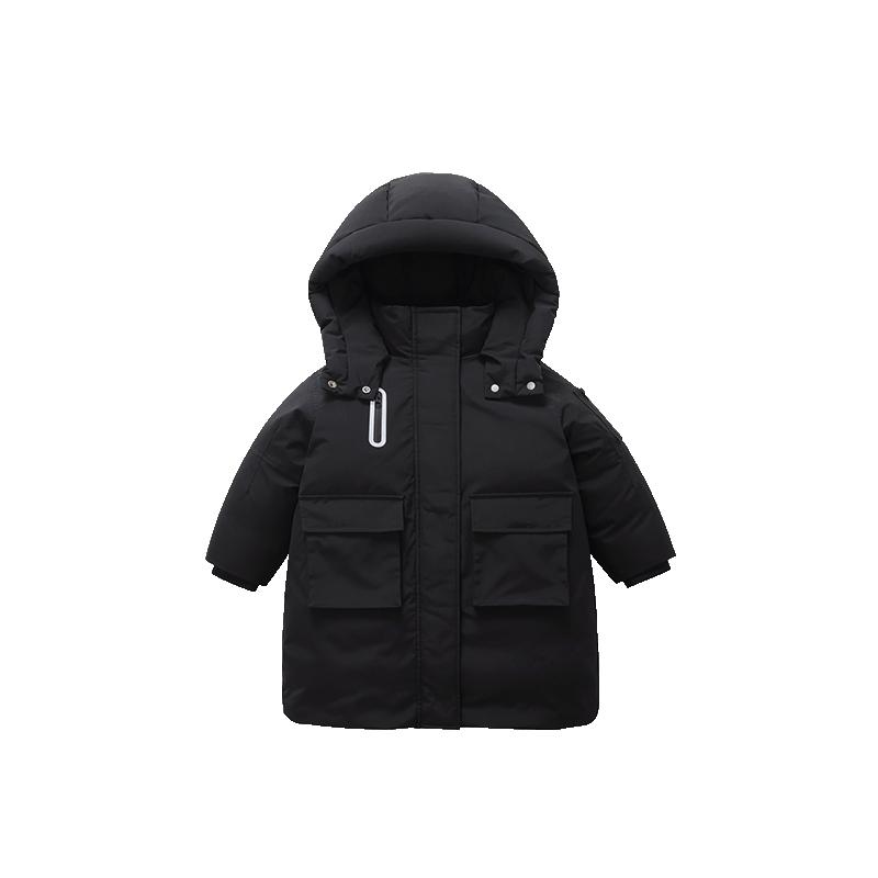齐齐熊宝宝户外三防工装羽绒服