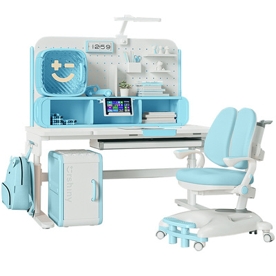 【田亮夫妇同款】童博士儿童学习桌家用学生写字升降调节桌椅套装