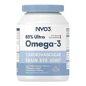 NYO3挪威进口85%高纯度深海鱼油DHA记忆保健