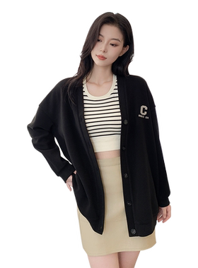 孕之彩孕妇宽松外套女春秋上衣