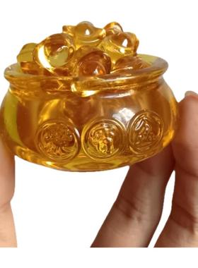 聚宝盆摆件招财进宝聚财摆件