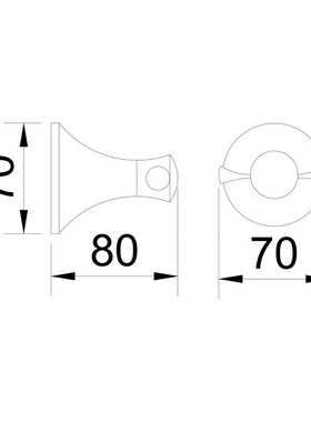 HIDEEP直销卫浴五金挂衣钩不锈钢黑色挂件双衣钩HI08031
