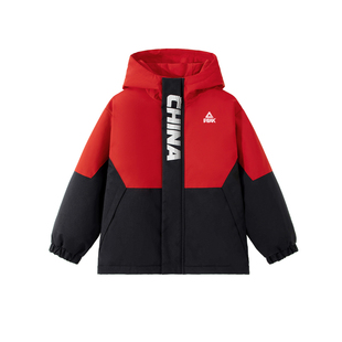 匹克童装儿童棉服冬季男童冲锋棉衣夹棉外套2026新款中大童保暖冬