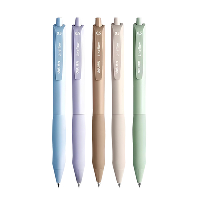 得力S60-A臻顺滑中性笔0.5黑色