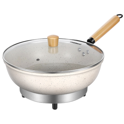 扬子家用多功能电炒菜锅不粘锅