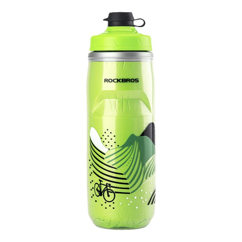 洛克兄弟自行车水壶保温保冷山地公路折叠车水杯运动水瓶骑行装备