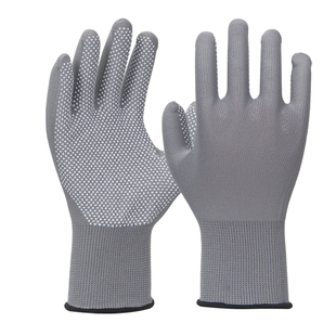 星宇尼龙防滑手套劳保耐磨工作点珠司机开车搬运薄款防晒男女干活