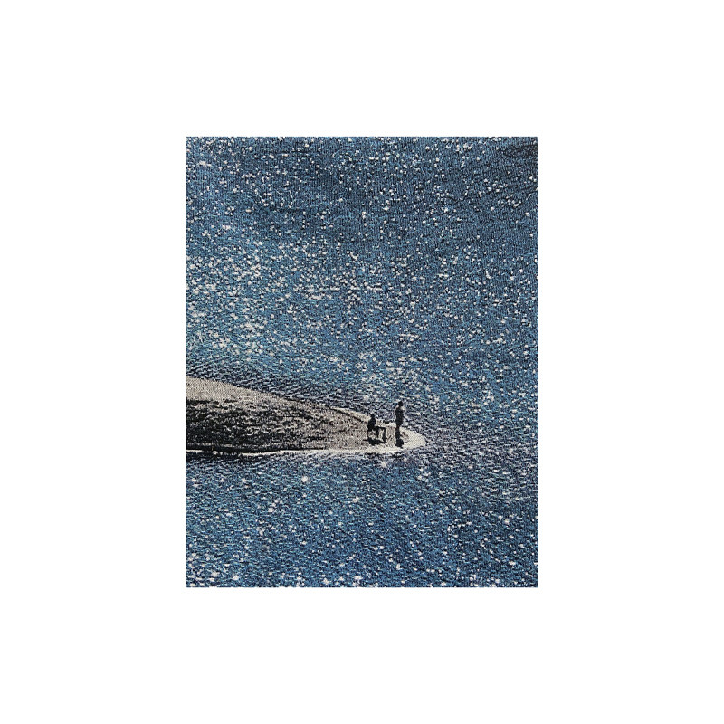 TaoMu治愈手工diy挂毯画客厅沙发背景墙装饰画挂画落地画玄关装饰