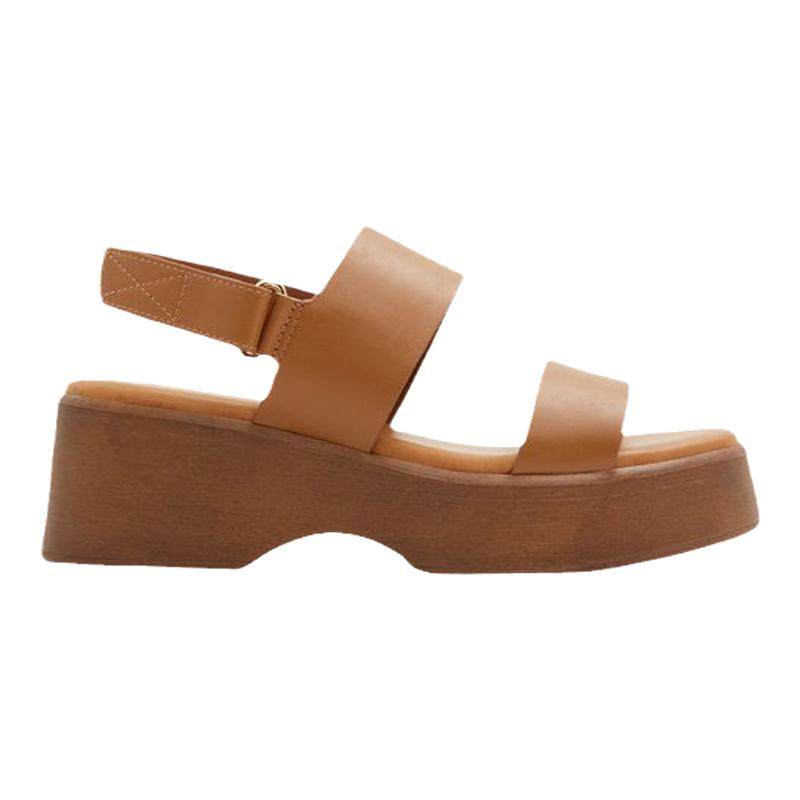 ALDO坡跟凉鞋厚底前后绊带时尚学院日常舒适粗高跟女士ALGS24A12