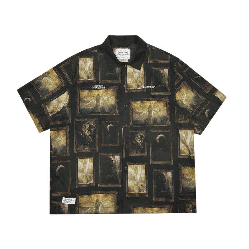 艾尔登法环正版联名画像满印衬衫