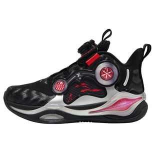 幻甲丨特步童鞋秋冬新款儿童运动鞋男童减震鞋小童旋纽扣鞋篮球鞋