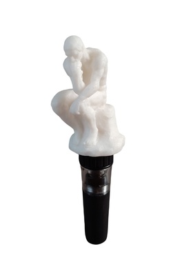 创意欧式雕塑思想者红酒瓶塞子