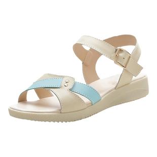 断码特价品牌真皮仙女风凉鞋女2025夏季新款软底轻便百搭女士拖鞋