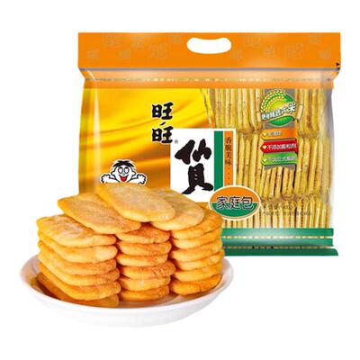 旺旺仙贝雪饼旺仔小馒头零食礼包