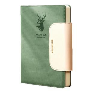 商务办公记事本A5笔记本企业批量定制高档本子高颜值加厚皮面搭扣本可定做成人会议日记本封面内页印logo刻字