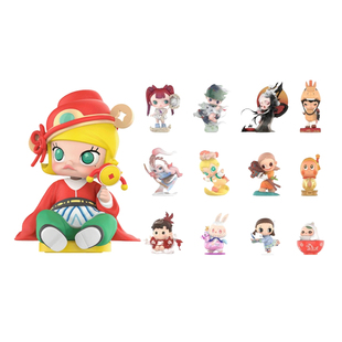 POPMART泡泡玛特点金奔腾系列限定手办摆件星星人LABUBU盲盒