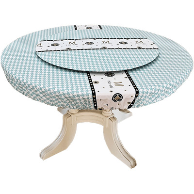 圆桌布好多家PVC全包防滑定做