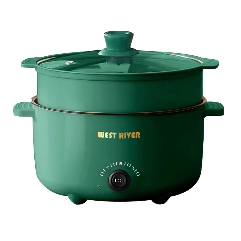 洁蒙电炒锅家用电煮锅宿舍多功能一体大容量电饭煲电蒸锅电热火锅