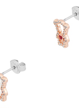 阿玛尼26新品小熊项链情人节礼物