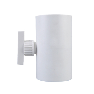 pvc管道圆形风量调节阀手动通风止回阀排风管开关阀门110 160 200