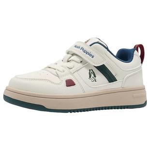 暇步士童鞋儿童小白鞋男童运动鞋新款跑步学生中大童软底校园板鞋