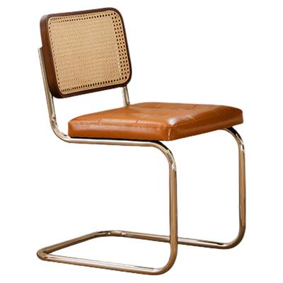 出乎生活轻奢复古日式藤编椅