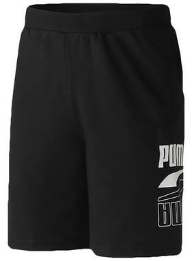 PUMA/彪马正品男裤休闲裤秋季新款宽松运动裤五分裤 585296