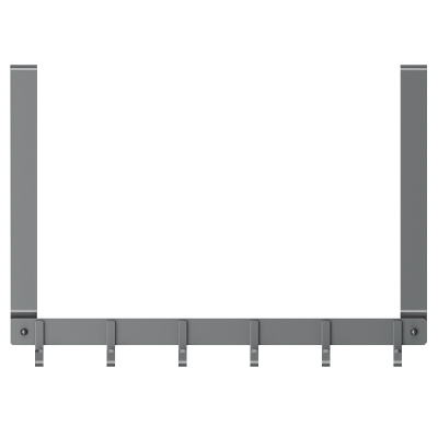 门后挂钩6cm厚门 无痕免打孔挂衣架加长款入户门背式衣服收纳神器