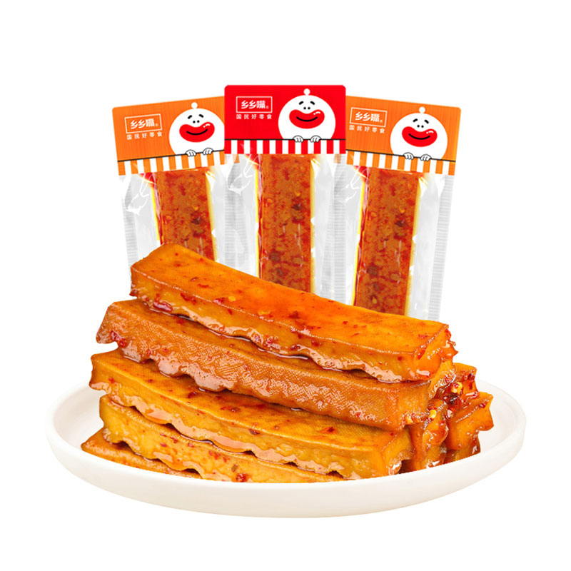 乡乡嘴元气豆腐20包武冈香干香辣豆干小吃湖南特产小零食辣条食品