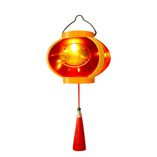 太阳能灯笼新款2026小红灯笼挂饰春节元旦灯笼手提挂树氛围装饰灯