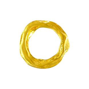 【盛世珠宝】999足金金珠黄金转运珠小金珠硬金