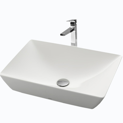 TOTO长方形智洁釉桌上盆LW1735B