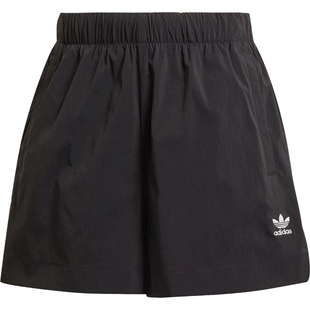 Adidas/阿迪达斯正品三叶草女裤经典宽松梭织运动训练短裤JD1511