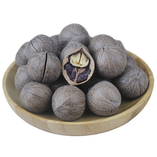 新货临安特大非手剥山核桃原籽仁椒盐奶油整箱净含量2斤5斤散袋装