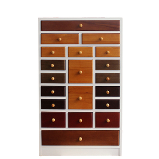 药柜实木多斗柜抽屉式收纳柜家用小药柜矮柜中药柜储物柜诊所柜子