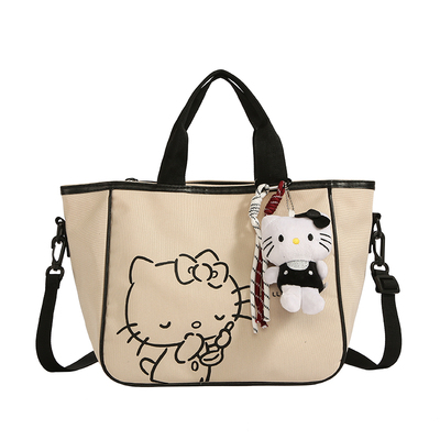 hellokitty凯蒂猫手提袋帆布包女