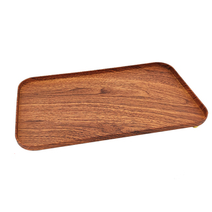 仿木纹金属家用餐用茶具水果盘餐盘茶盘现代多功能2026年新款托盘