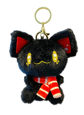 新款卡通星守猫夜猫子包包小挂件